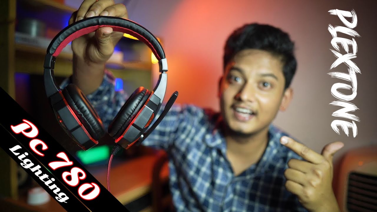 plextone pc 780 led lighting gaming headset review for Computer, Laptop , Cellphone, PS4