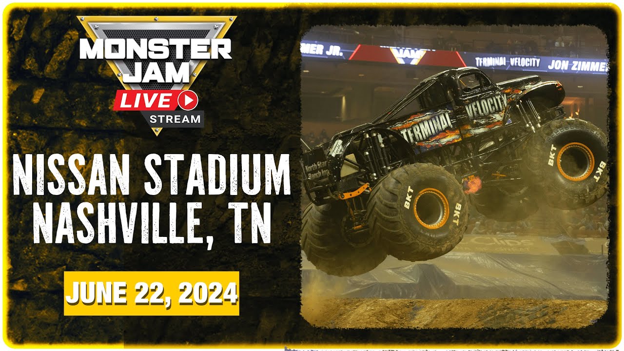 Monster Jam: Nashville, TN (Full Event) | June 22, 2024 | Stadium Championship Series