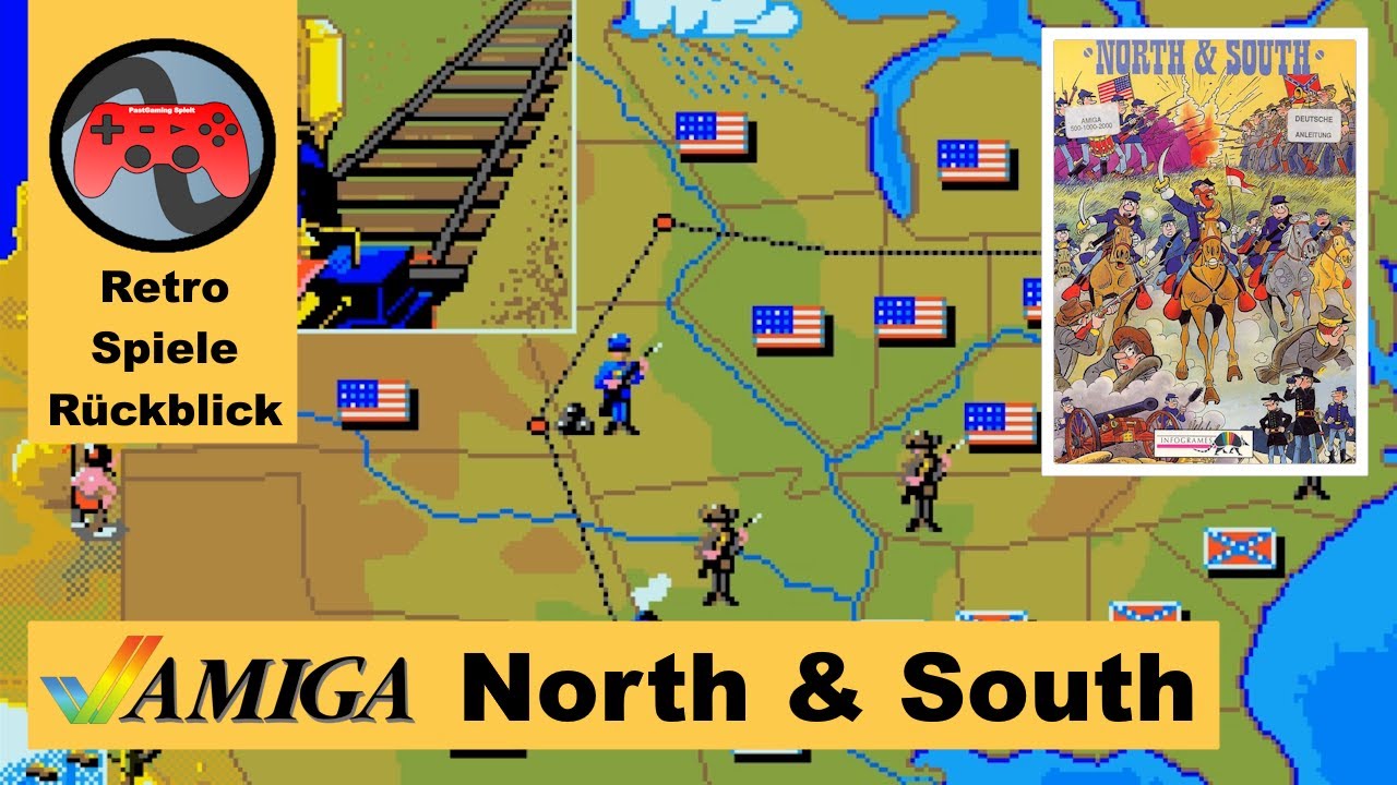 North & South - Amiga - Retro Rückblick