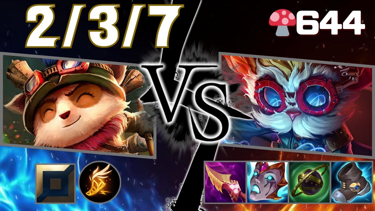 🍄644【GrandMaster/KR】TOP Teemo vs Heimerdinger【SN:포모티#0406】【Patch25.6】#leagueoflegends #teemo
