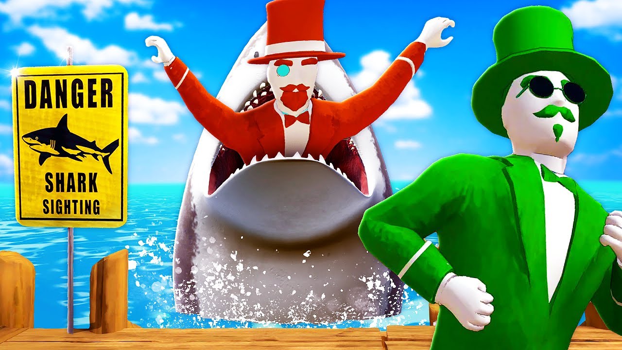 Deadly SHARK Attacks My Friend (Gentlemen's Dispute Gameplay)