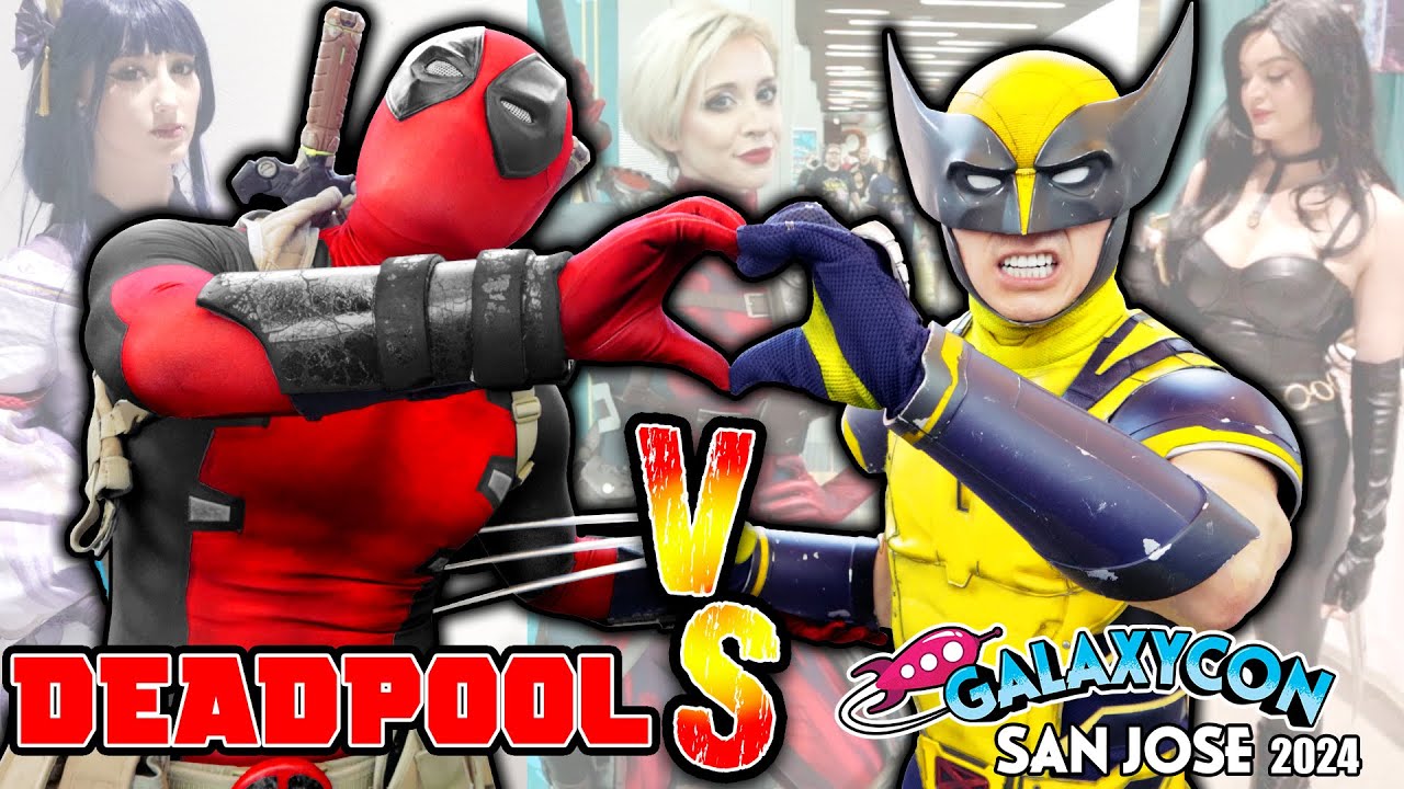 Deadpool vs GalaxyCon San Jose 2024