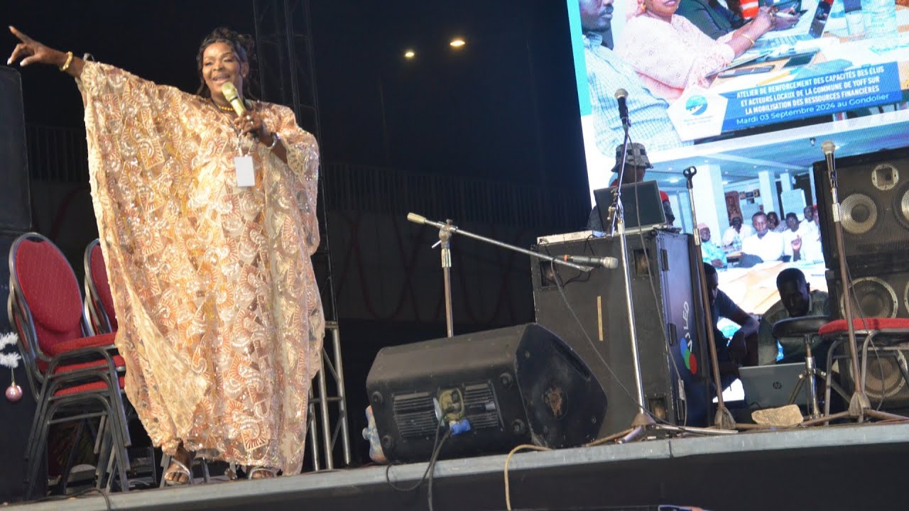 Interview de la Linguere Diaw alias Maman Africa lors de la fête de fin d'année 2024 à Yoff