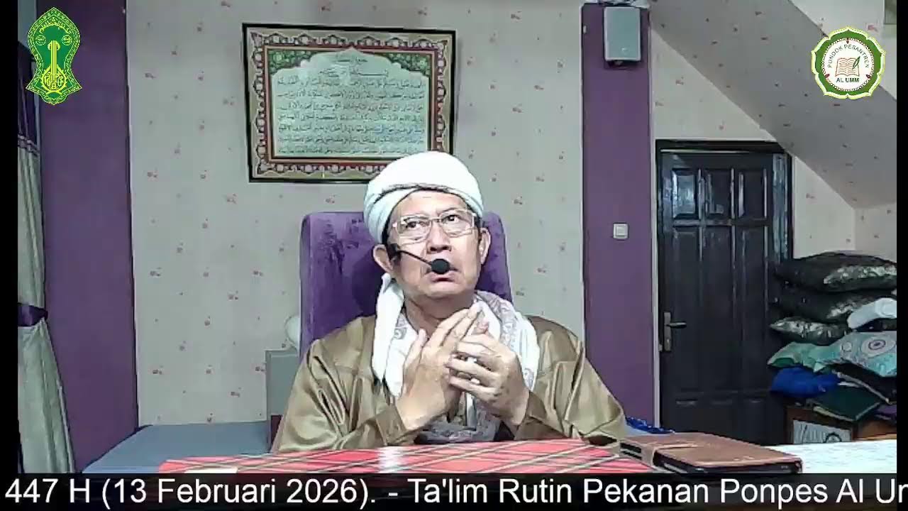 Ta'lim Rutin Pekanan Ponpes Al Umm  13 Februari 2026
