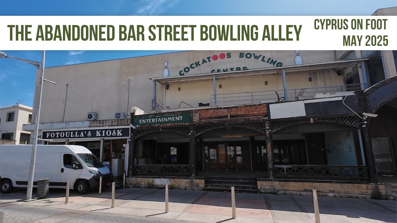 Exploring The Abandoned Bowling Alley In Bar Street #cyprus #urbanexploration #travel