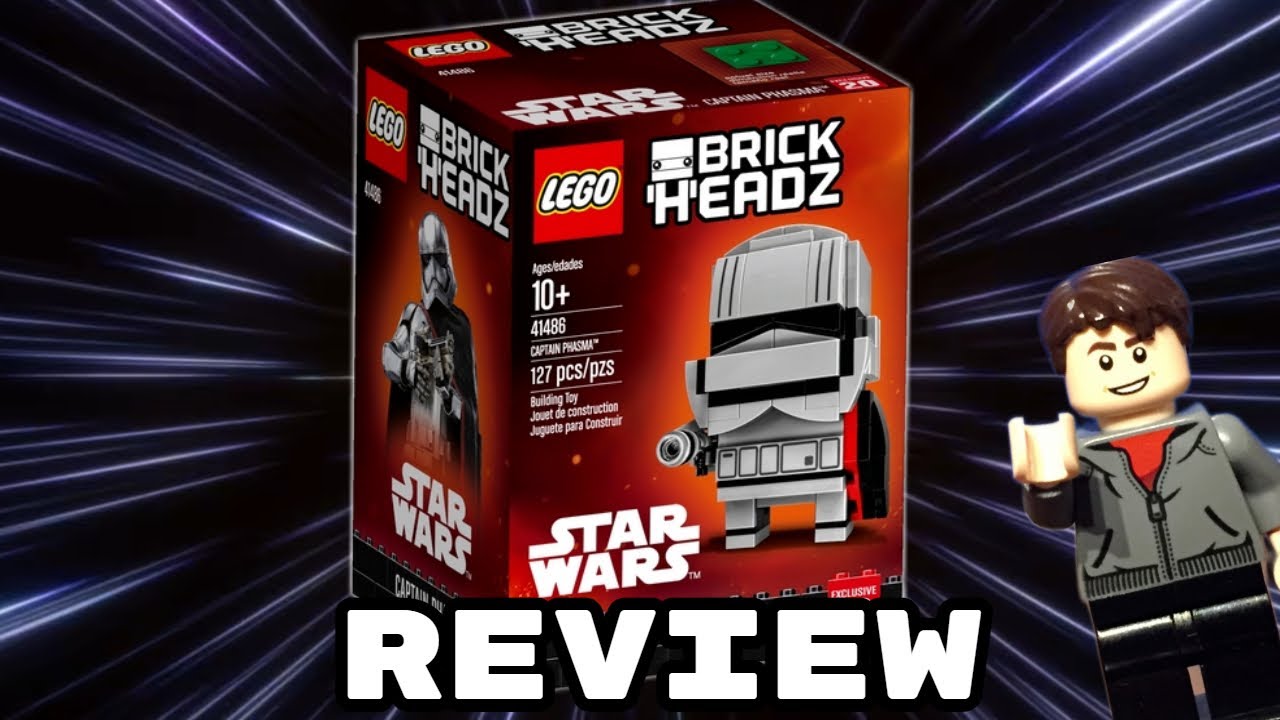 Lego brickheadz 41486 captain phasma set review