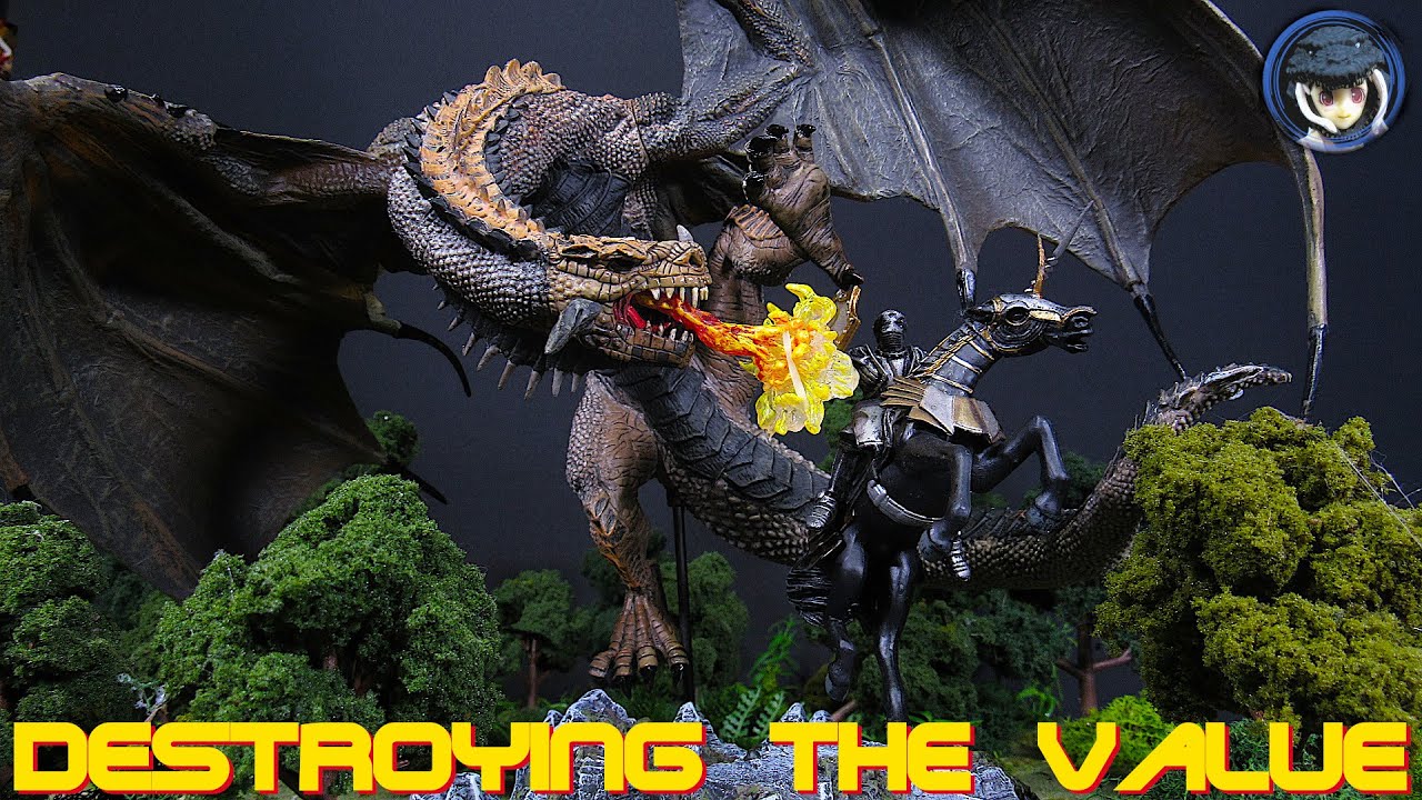 McFarlane's Dragons Quest For The Lost King Series 1 Berserker Dragon Clan Deluxe Set - DTV Unboxing
