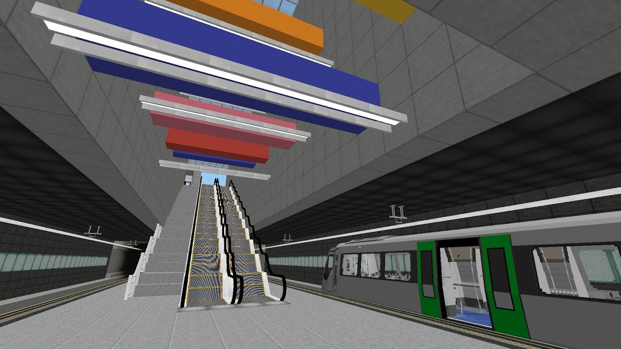 City-Tunnel Leipzig in Minecraft mit MTR Mod + S-Bahn Mitteldeutschland Repaint (Fast Fertig) [WIP]