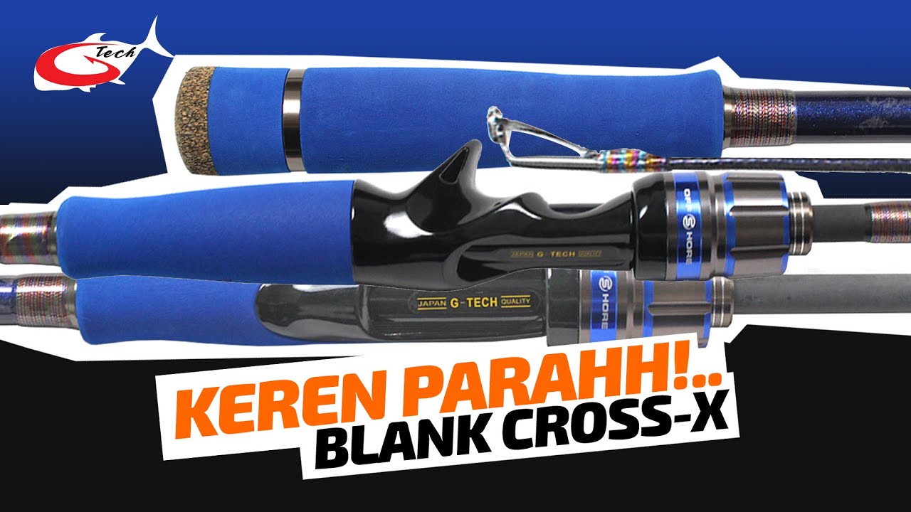 G-TECH OFFSHORE • Joran Jigging 600 Ribuan Keren Parahh - Blank Cross X Force