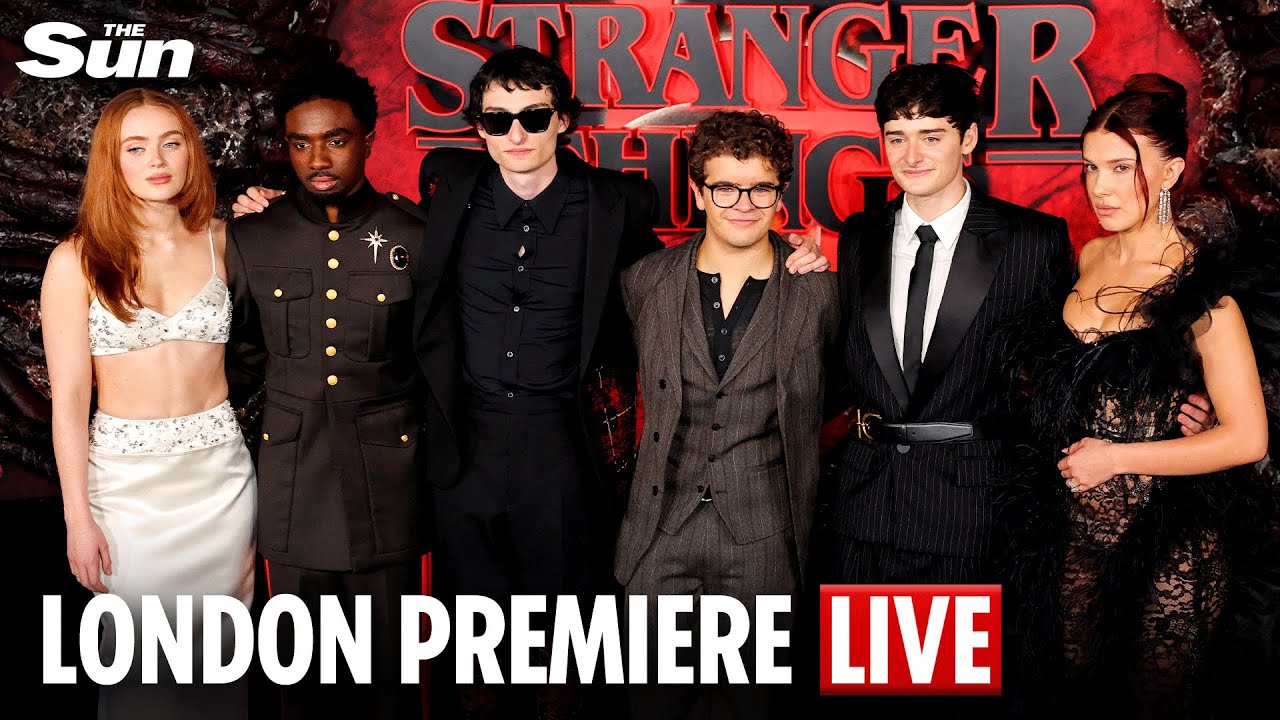 LIVE: Stars arrive for the Stranger Things 5 Volume 1 premiere in London