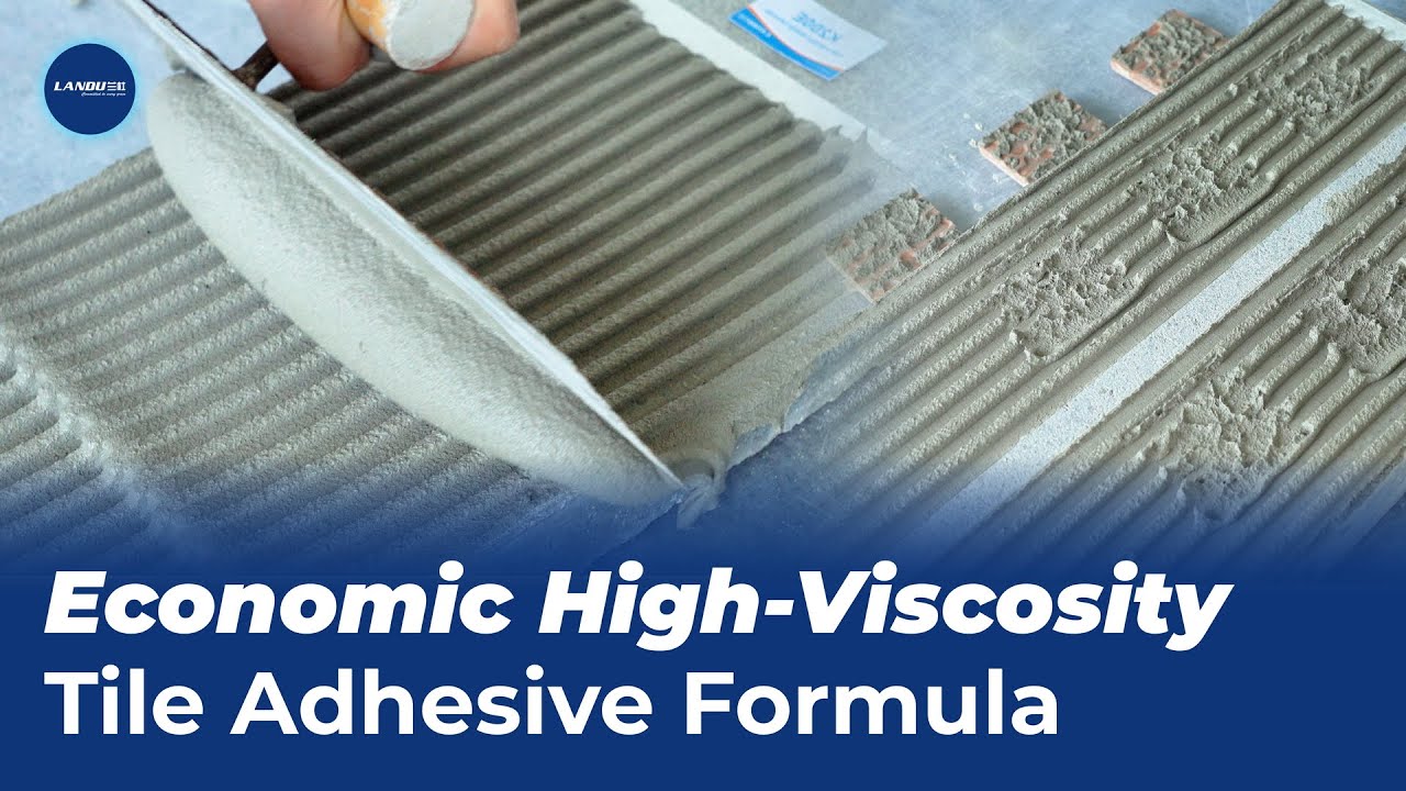 Economic High Viscosity Tile Adhesive Formula