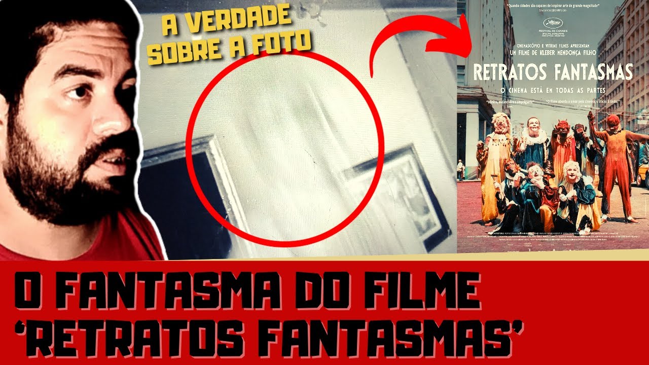 O FANTASMA do filme RETRATOS FANTASMAS, de Kleber Mendonça Filho