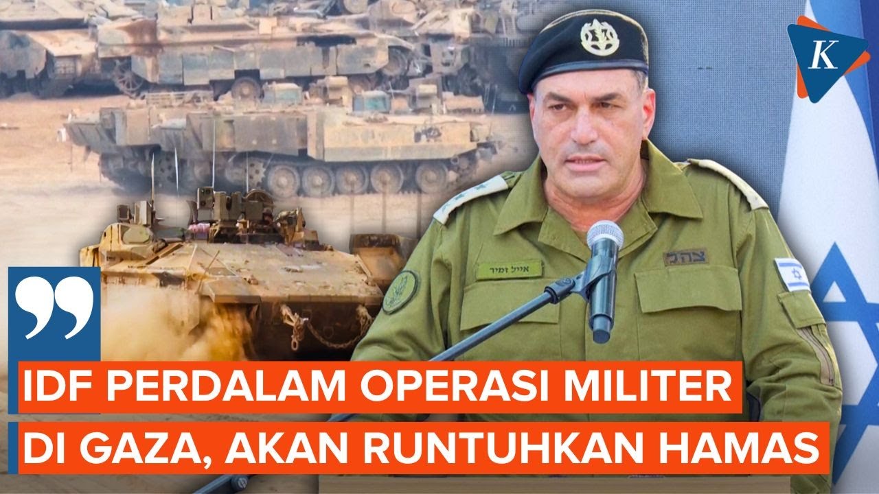 Perdalam Operasi Militer Gaza, IDF Sesumbar Runtuhkan Kemampuan Hamas