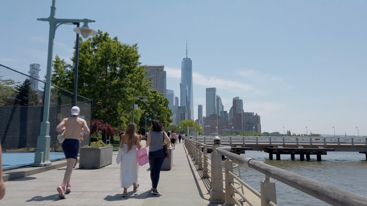 NYC Walk from Union Square to Washington Square Park and Battery Park [4k]