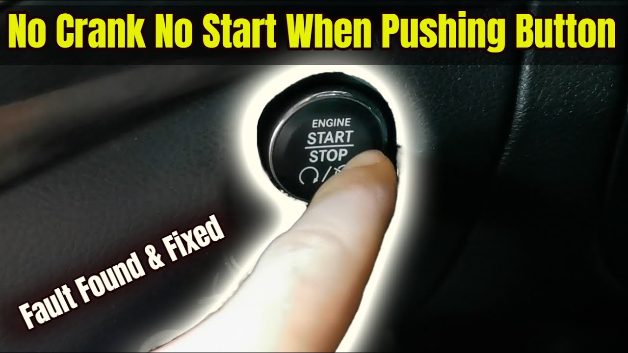 Push Button Start Not Working - Jeep - How To Fix - Step By Step Instructions