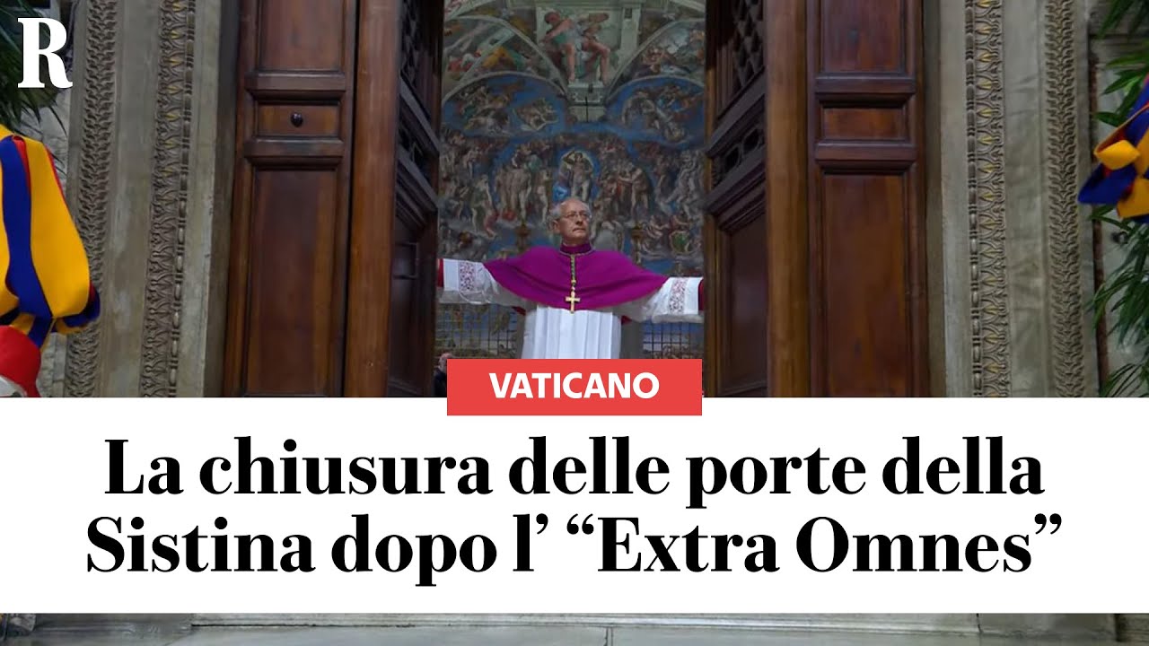 CONCLAVE, Monsignor Ravelli pronuncia l'