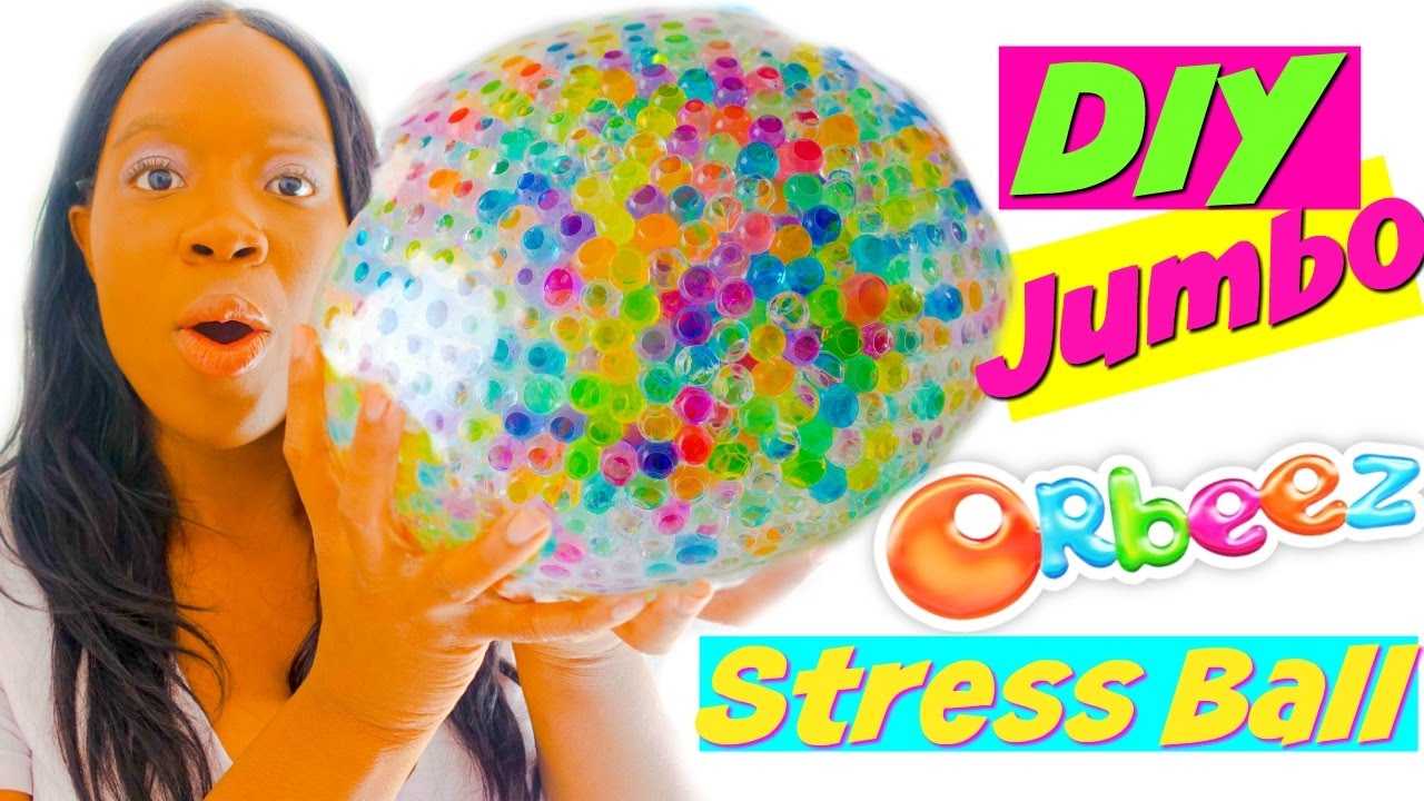 Making Giant Orbeez Stress Ball (Fast Fix Fun Friday) Giant Orbeez Stress Ball DIY