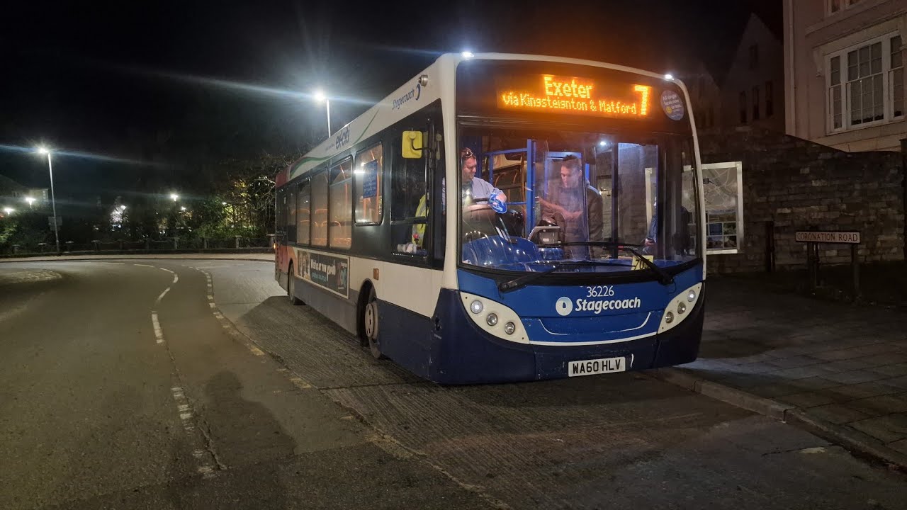 Stagecoach Southwest Enviro 200 WA60 HLV (36226) on 7 to Exeter