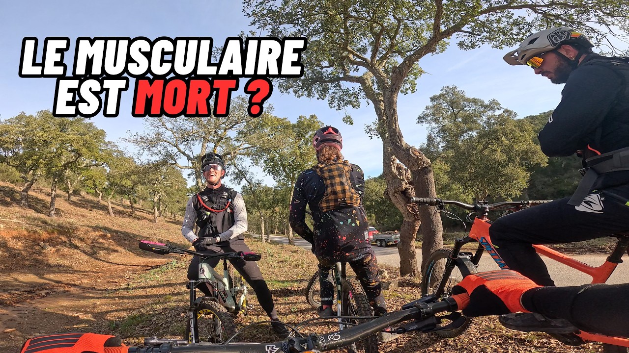 MUSCULAIRE vs ÉLEC : Pourquoi j'ai repris mon ancien vélo ? les collines de Pierrefeu du var, VTT 83