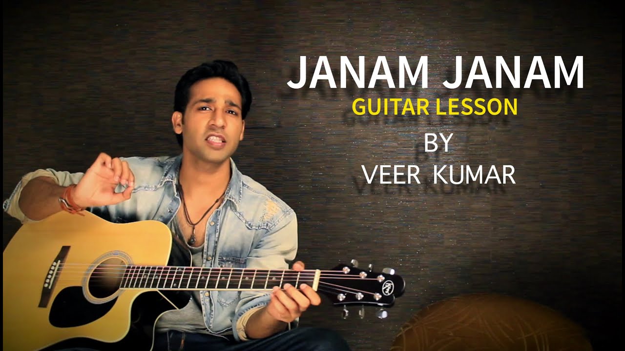 Janam Janam - Dilwale - Lead Guitar Lesson By VEER KUMAR