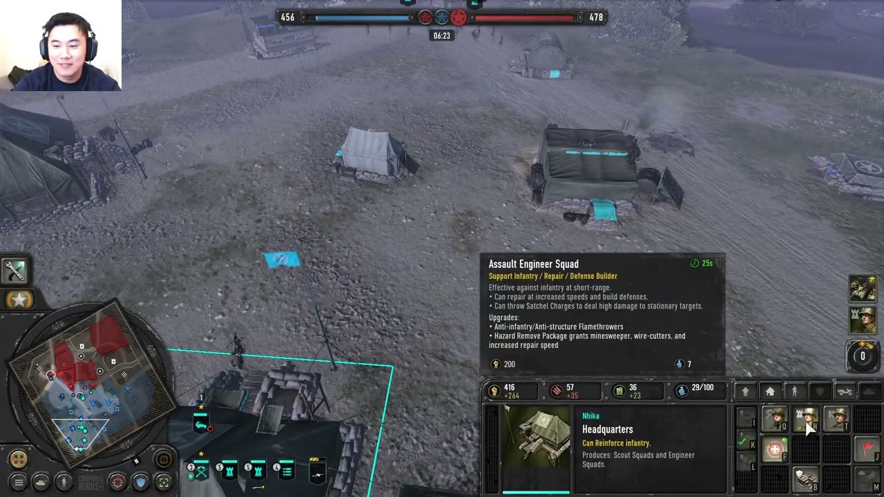 COH3 1100s 2v2 E8 vs Turtle DAK is so boring