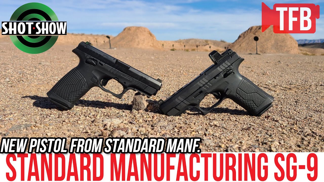 NEW Standard Manufacturing SG-9 Pistol [SHOT Show 2022]