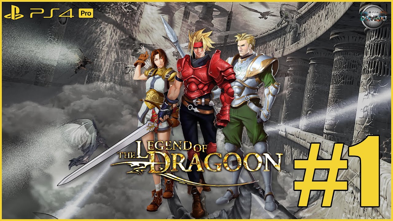 The Legend of Dragoon PS4 Pro Gameplay Walkthrough Part 1 FULL GAME (No Commentary)