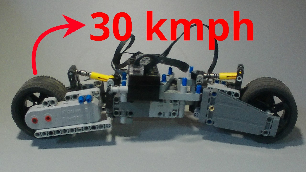 Building ULTRAFAST motorcycle using lego technic