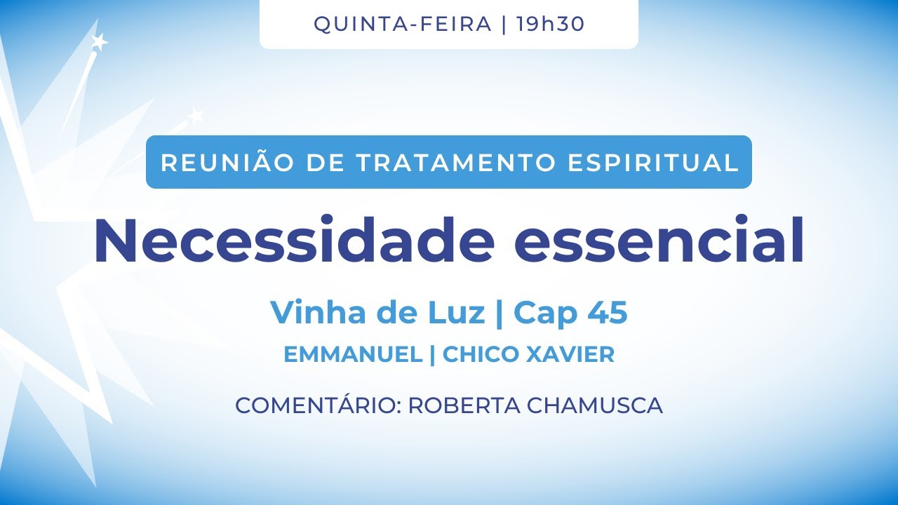 Reunião de Tratamento Espiritual - 22/01/2026 📱