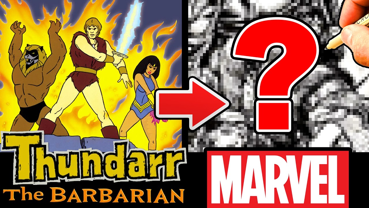 Художник Marvel рисует более 500 персонажей 80-х, часть 15! Варвар Тандарр!