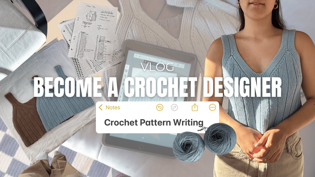 Writing a Crochet Pattern from Scratch 💅🏼 From the Idea to the Finished Pattern