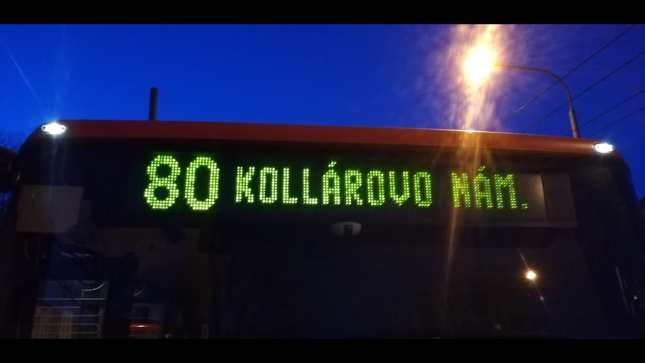 Linka 80: Kapitul. dvor - Kollárovo nám. - Nesto - Kollárovo nám. - Kapitul. dvor 03/22