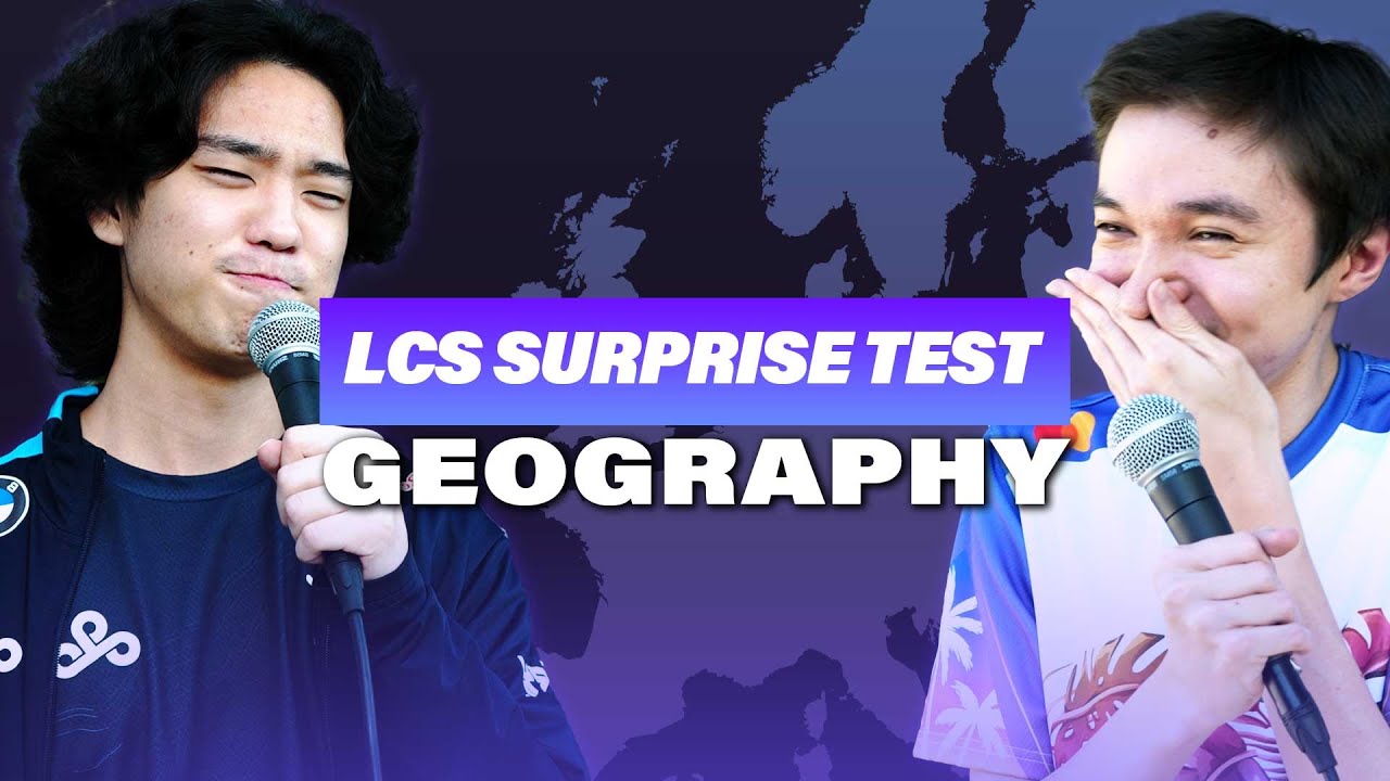 Can League pros NAME THESE COUNTRIES? - LCS Surprise Test
