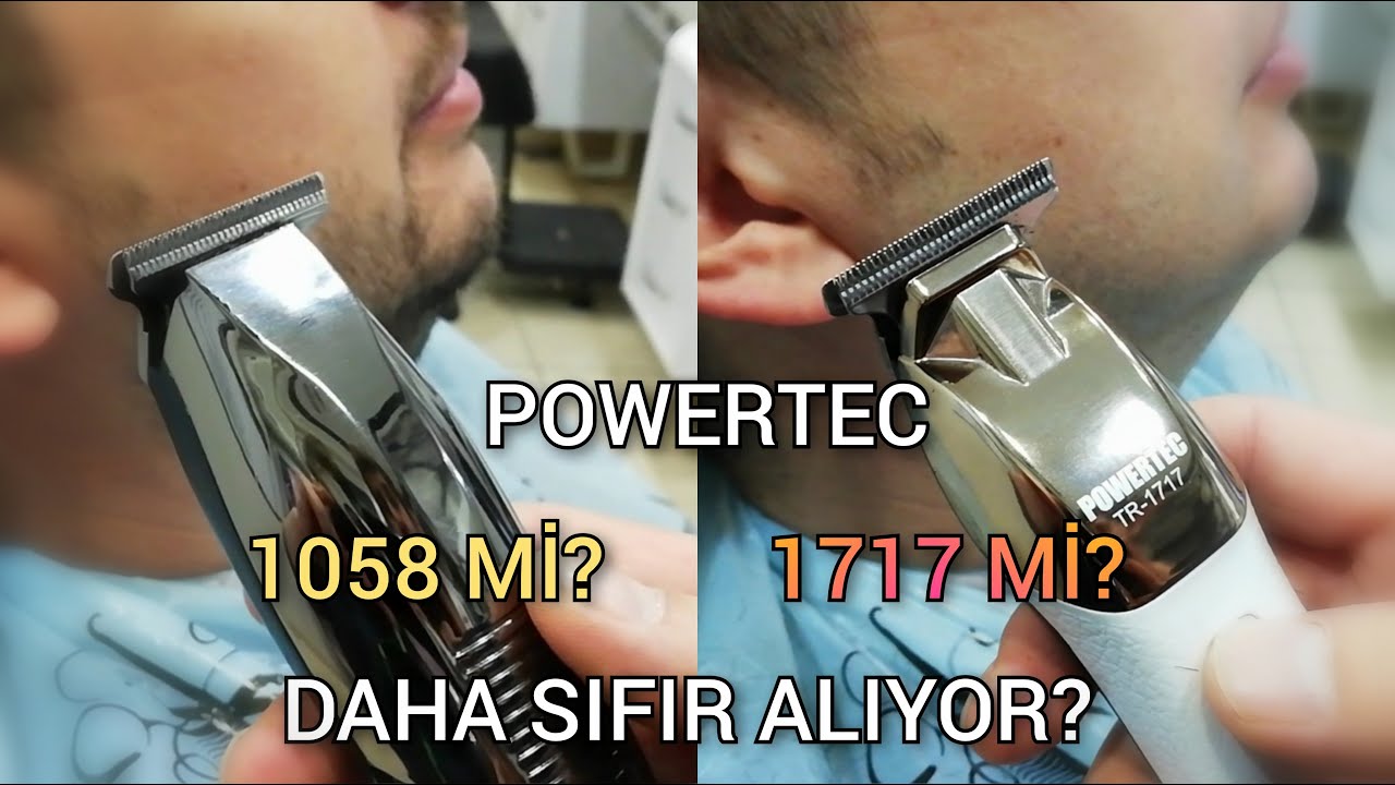 POWERTEC 1058 Mİ? / 1717 Mİ? DAHA SIFIR ALIYOR KARŞILAŞTIRMA
