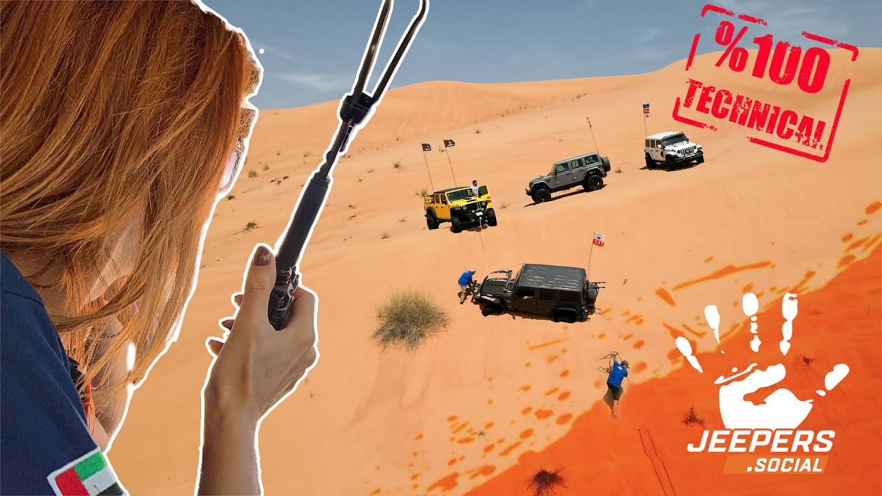 Jeepers Technical Drive - Dubai Desert -
