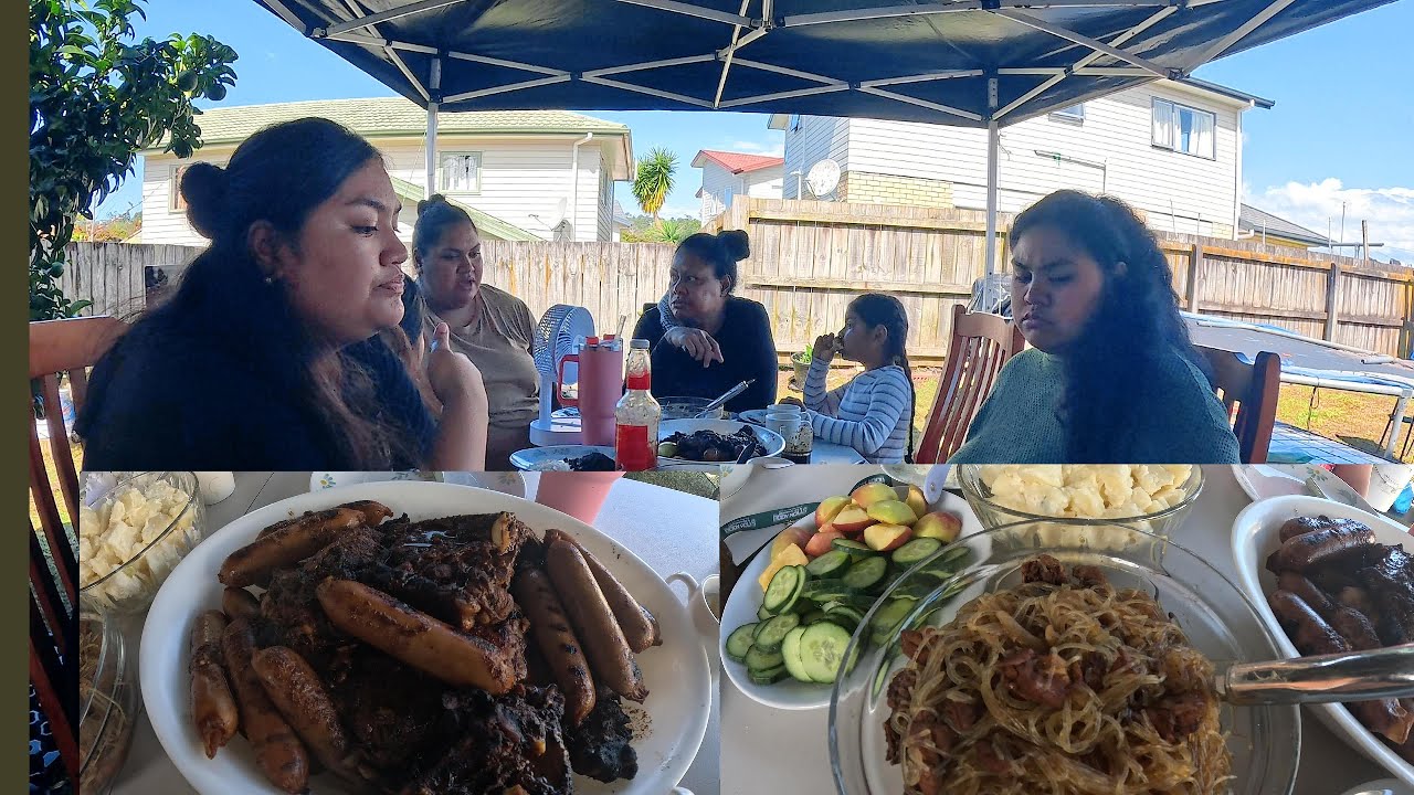 BACKYARD BBQ WITH THE KIDS #newzealand
