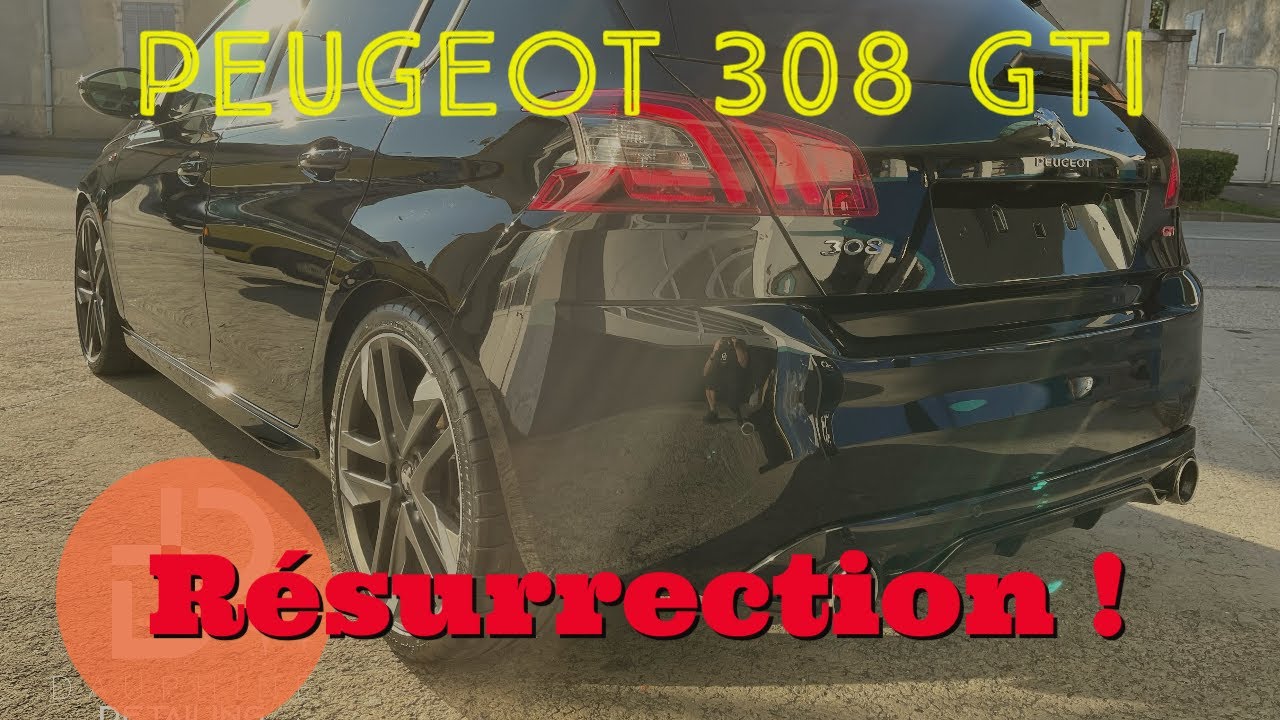 Detailing extérieur : résurrection complète d’une Peugeot 308 GTI de 13000km