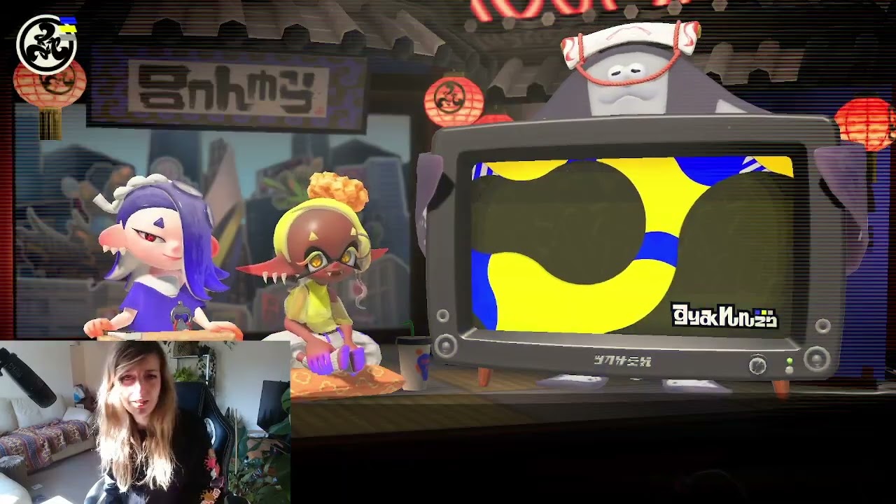 Stream VOD: OLED unboxing & Splatoon 3 World Premiere Splatfest (August 2022)