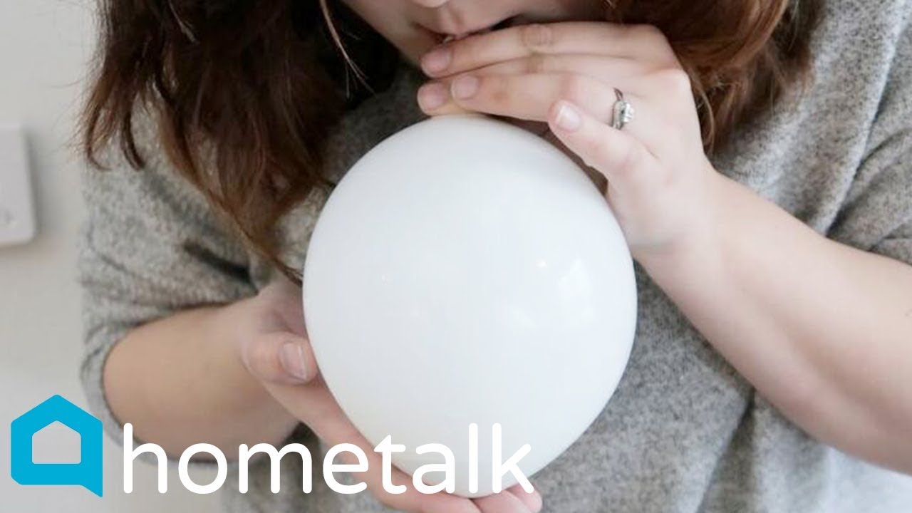 🐣 How to Make a Cute Easter Egg Centerpiece Using a Balloon 🐣