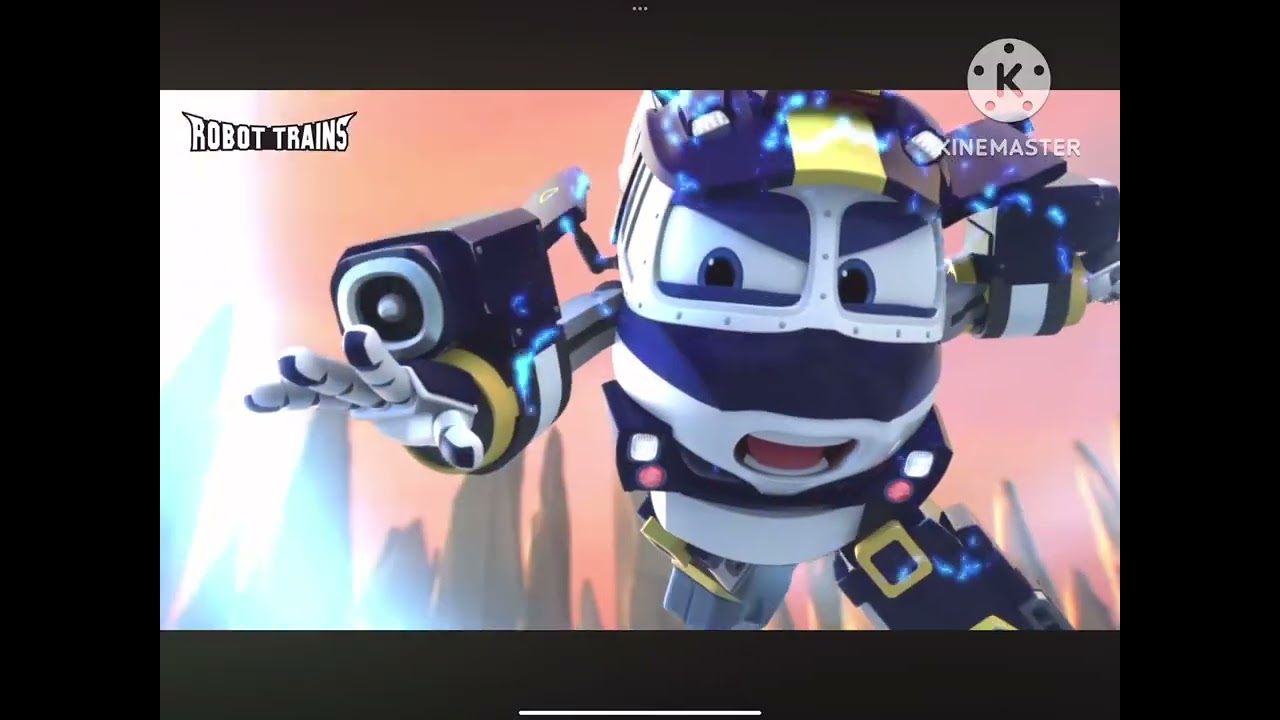 Goku vs robot train