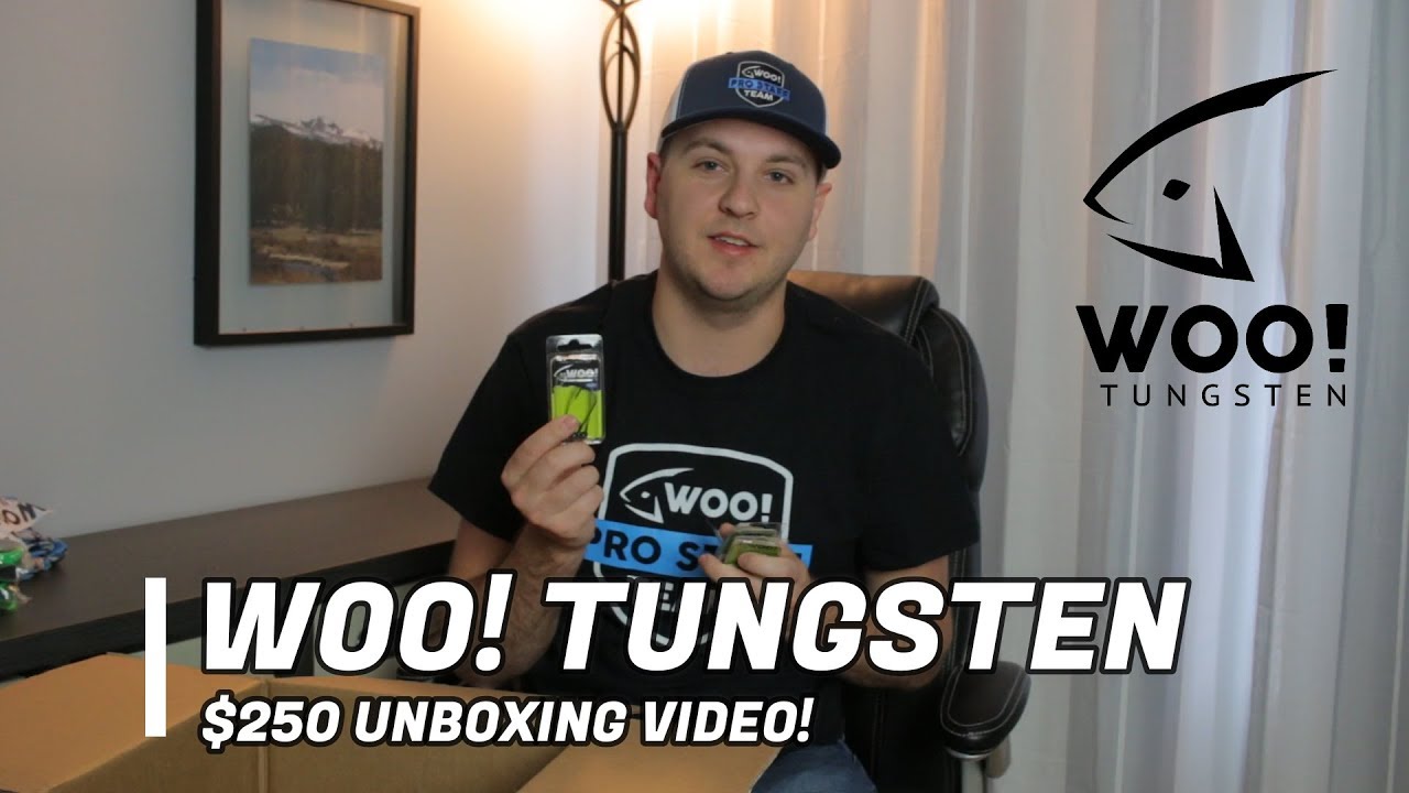 $250 WOO! TUNGSTEN PROSTAFF UNBOXING! #wootungstenprostaff #fishingisacontactsport