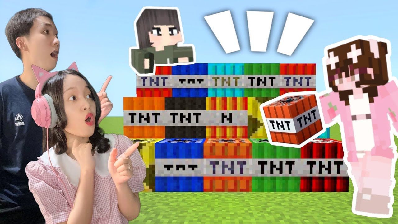 Minecraft Tapi Kita Eksperimen TNT! [Minecraft Indonesia]