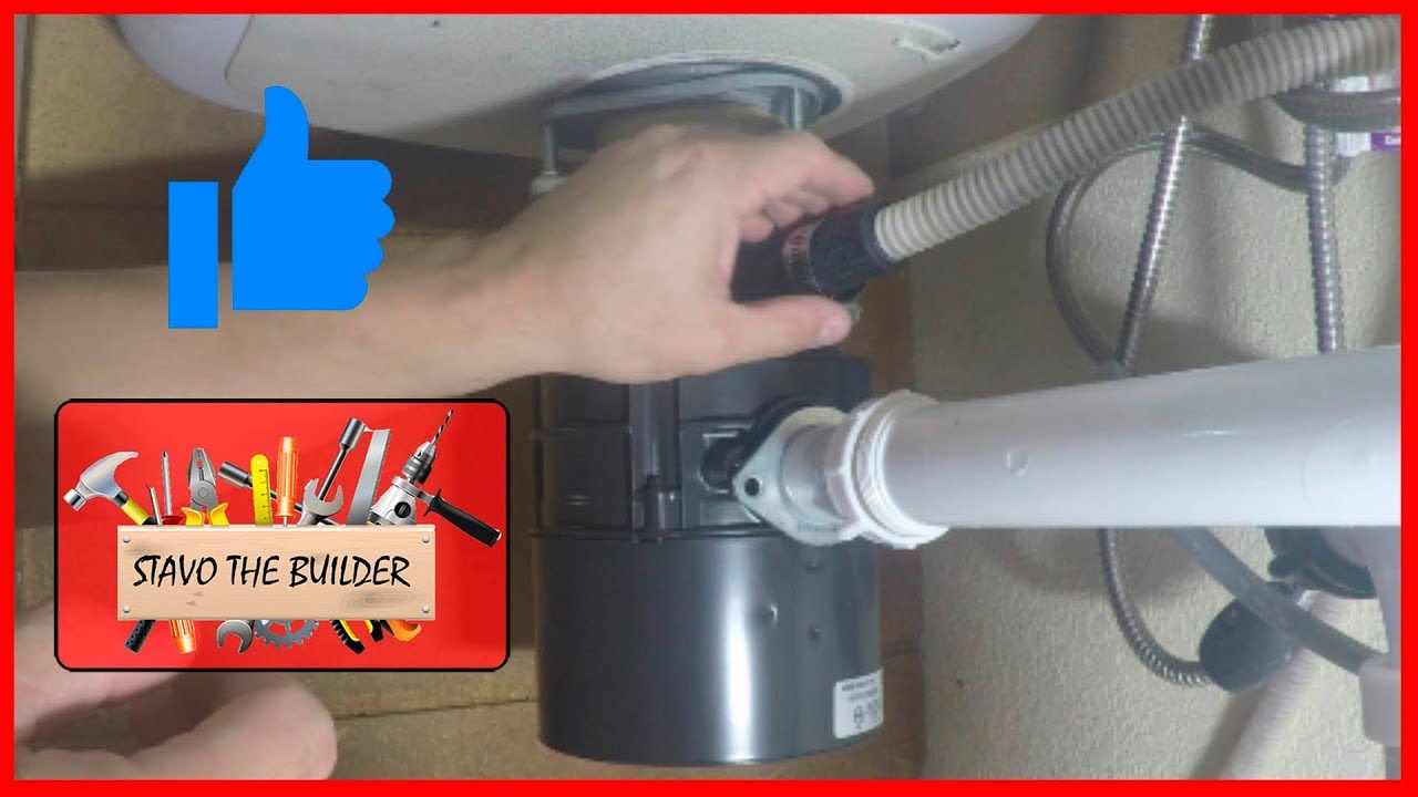 Como Instalar un Triturador de comida (paso a paso) - Garbage Disposal Installation