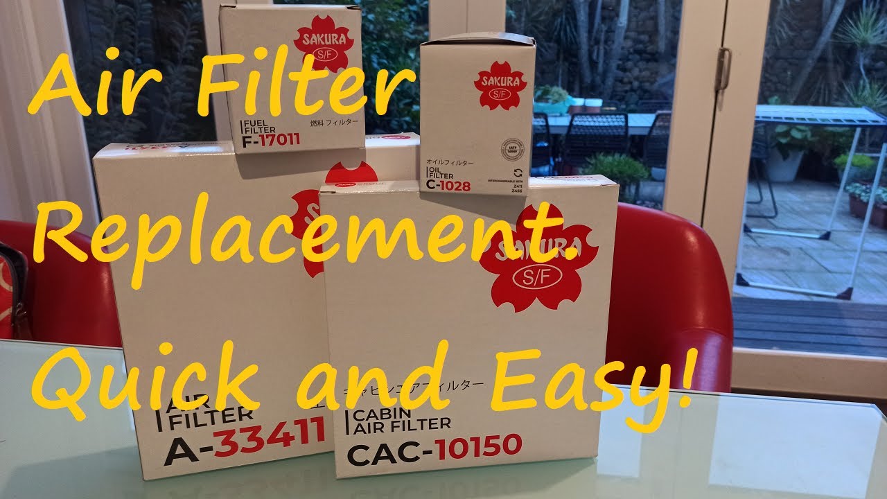 1 Engine Air Filter Replacement.  Quick and Easy. (Montero / Shogun) My Pajero Sport