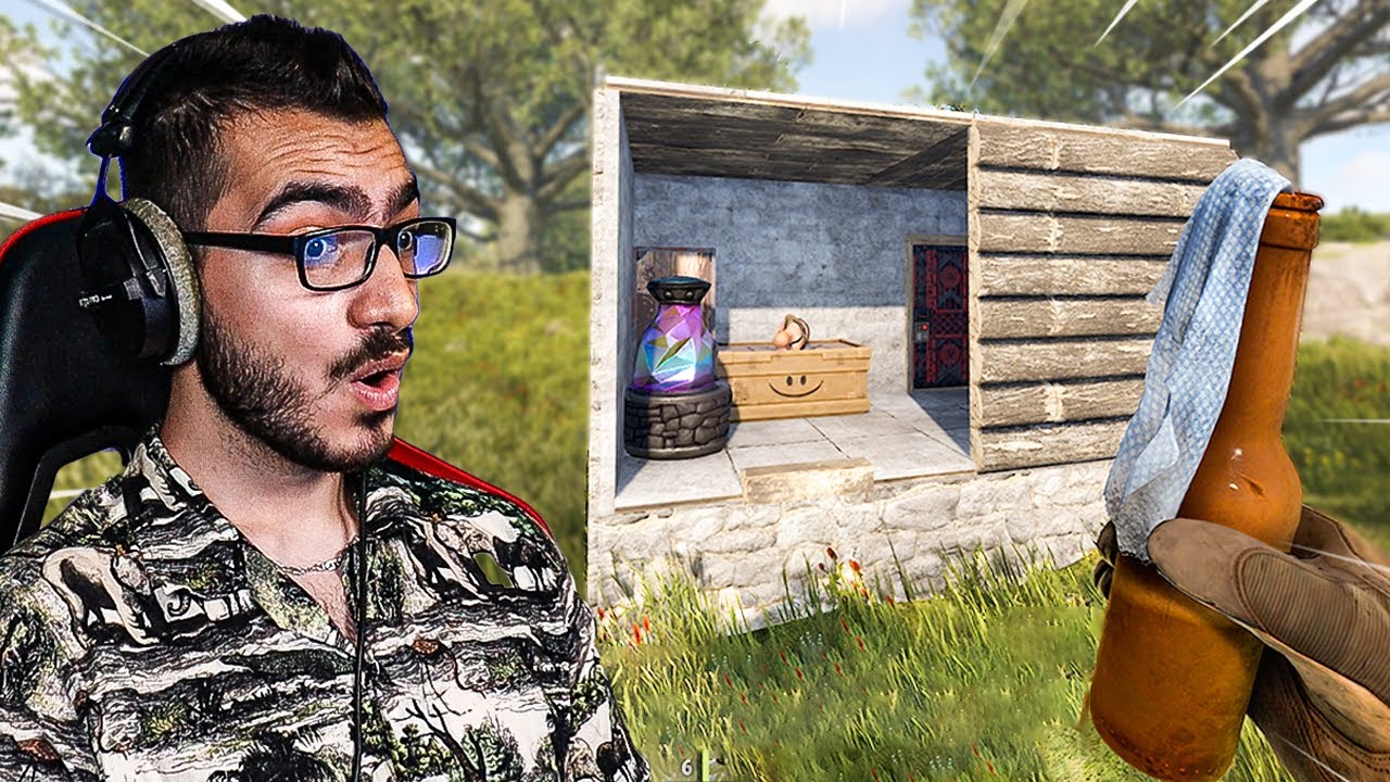 سرقت بيوت الناس في طور الهاردكور الجديد 😱  راست RUST Hardcore 🔥