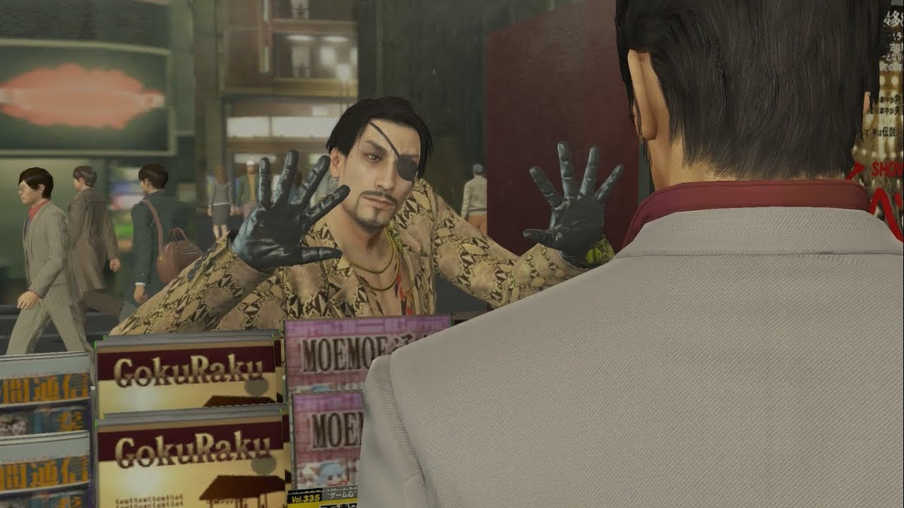 Yakuza Kiwami - Peek-a-Boo Majima