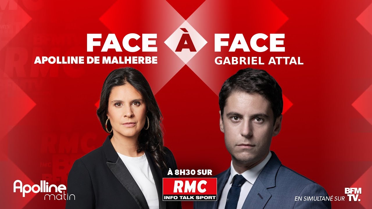 🔴 DIRECT - L'intégrale de l'interview de Gabriel Attal, Premier ministre, sur RMC