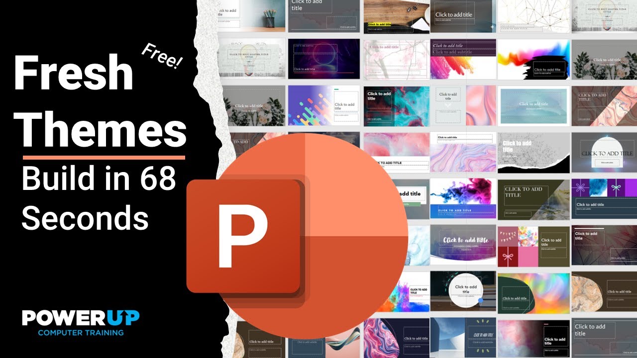 Уникальные темы PowerPoint за 68 секунд — новый трюк 2023 года