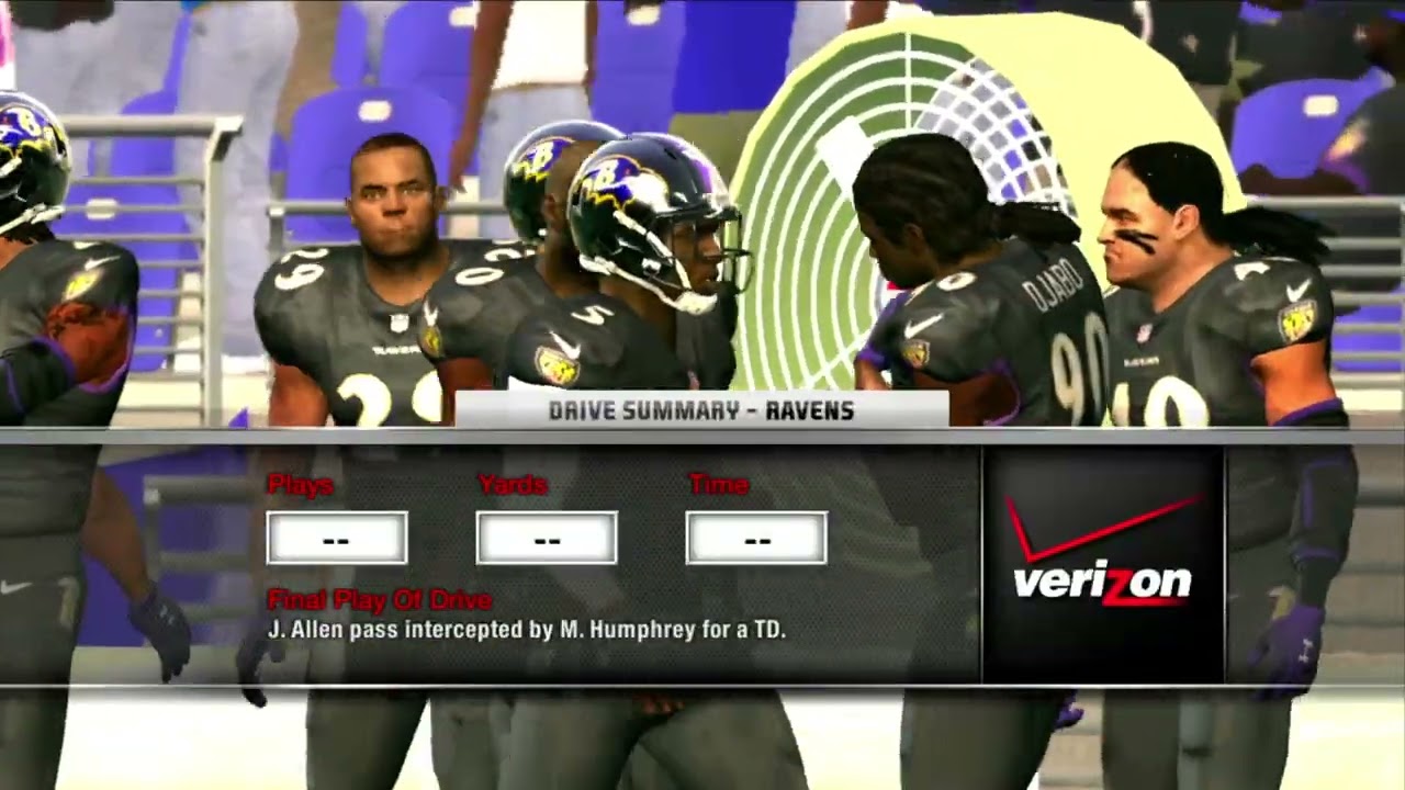 Reborn Sports Network Presentation -Madden 11 Mod yr 2 W10 Ravens vs. Bills (Part 3/5)