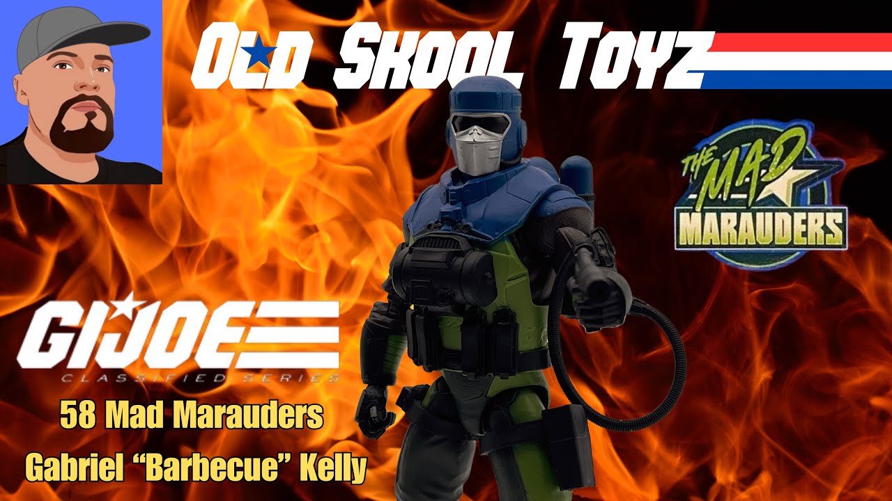 G.I. Joe Classified 58 Mad Marauders Gabriel &ldquo;Barbecue&rdquo; Kelly